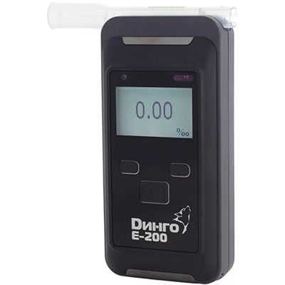 Алкотестер Динго Е-200 (В) с Bluetooth