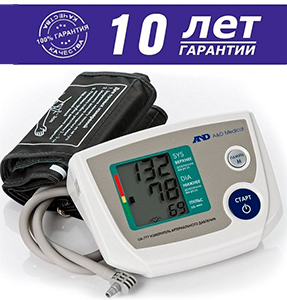 Тонометры AND с гарантией
